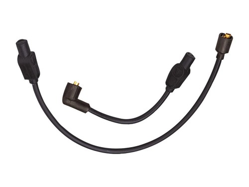 Taylor Ignition Leads Spark Plug Wires Black for Harley-Davidson Dyna 1999-17 - Picture 4 of 6