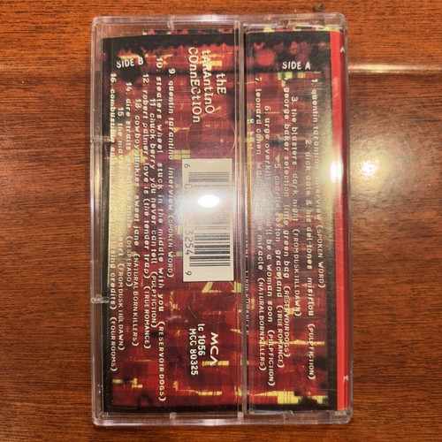 VERY GOOD The Tarantino Connection Cassette Quentin Import Pulp Fiction FREE SHG - Picture 2 of 3