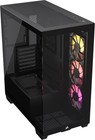 CORSAIR 3500X ARGB Mid-Tower ATX PC Case – Panoramic Tempered Glass – Black 