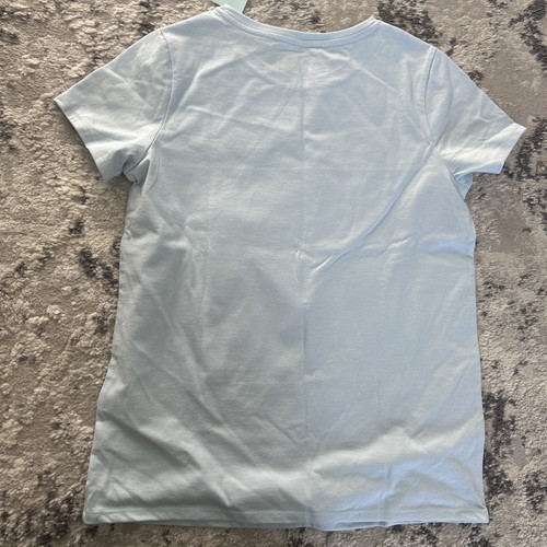 CAT & JACK GIRLS SHORT SLEEVE TSHIRT LIGHT BLUE ICE CREAM CONE SZ XL (14) NWT - Picture 7 of 8