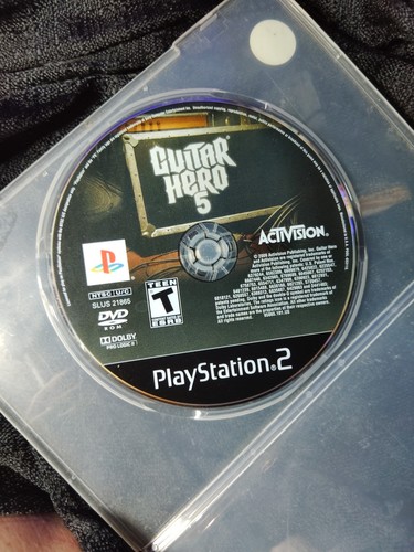 PlayStation 2 Guitar Hero 5 Disc Only