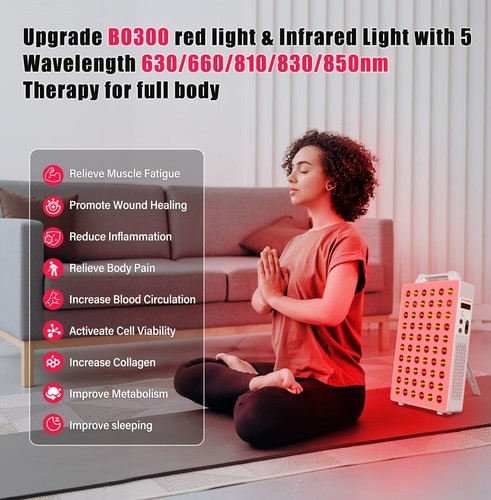 Clinical Red Light Therapy Device 630/660/810/830/850nm for Pain Relief Muscle  - Picture 6 of 36