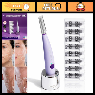 Dermaplane Razor for Women - Sonic Facial Hair Remover, Smooth Skin Tool