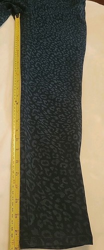 Spanx Jeggings Navy stampa animalier donna taglia media - Foto 11 di 11