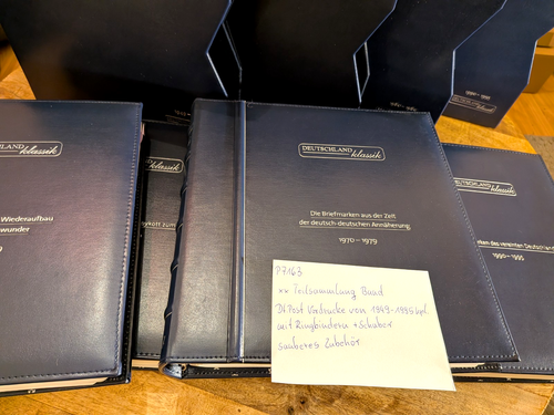 Bund xx kolekcja częściowa formularzy z lat 1949-1995 kpl. 4 segregatory (nr int.:p7163) - Zdjęcie 1 z 24