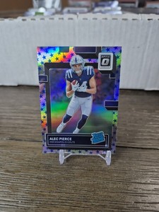 2022 Donruss Optic #221 Alec Pierce Stars Emoji SP (RC) Indianapolis Colts.  N47
