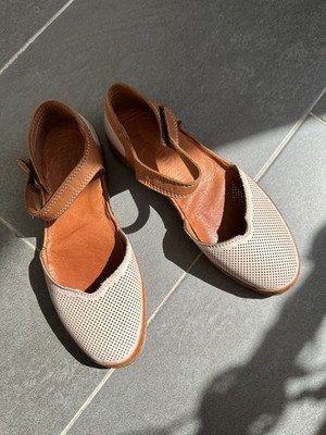 Manitu Schuhe Damen 37 Sandaletten Sommerschuhe Leder 