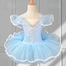 Kids Princess Summer Children Party Leotards for Girls Dress Ballet Dress Dance