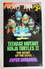 NECA TMNT Super Shredder Teenage Mutant Ninja Turtles 2 Secret of The Ooze NEW 