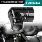 EFI Fuel Gas Tank Line Fitting Cover For Harley Sportster 1200 883 Ultra Limited