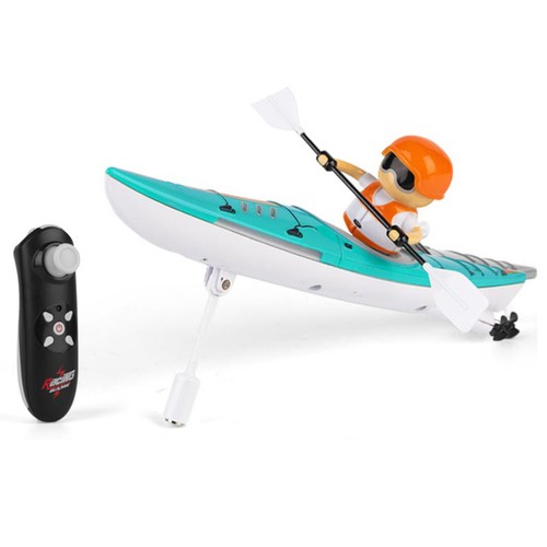 2,4 GHz ferngesteuertes Boot RC Kajak Boot Sommer Wasserspielzeug Geschenk für J - Bild 13 von 21