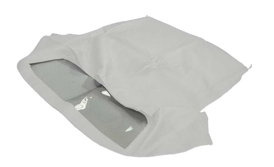 Chevy Corvette 1961-62 convertible techo blando con ventana de plástico vinilo BLANCO Foto 2 de 2