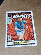 Erling Haaland 2023-24 Panini Donruss FIFA Soccer "Net Marvels" Insert No. 11