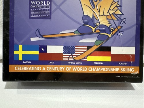 1999 ALPINE SKI CHAMPIONSHIP 550 PIECE SEALED COLLECTOR PUZZLE VAIL BEAVER CREEK - Picture 7 of 9