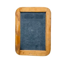 Antique Double Sided Slate Childrens Chalkboard