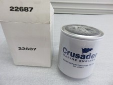 Genuine Crusader Marine 22687 Fuel Filter OEM New Factory Boat Parts