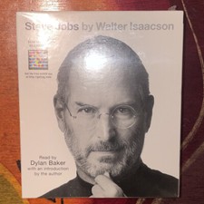 Steve Jobs by Walter Isaacson (2011, Compact Disc, Unabridged edition)