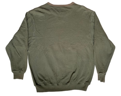 Pullover Army Garment Official Schott Bros INC NYC Sweatshirt/ Rare Collector Khaki L - Bild 4 von 8