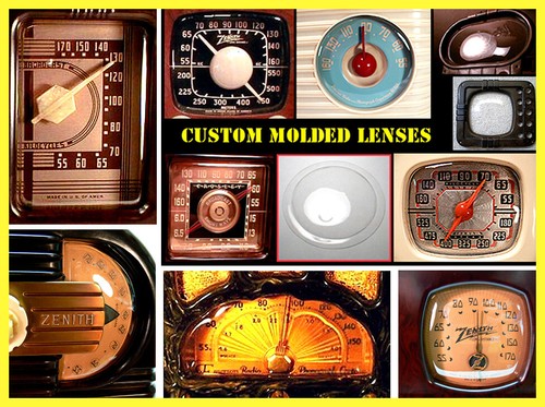 DETROLA 274 & 281 New Tube Radio PREMIUM Dial Lens Cover - Picture 3 of 3
