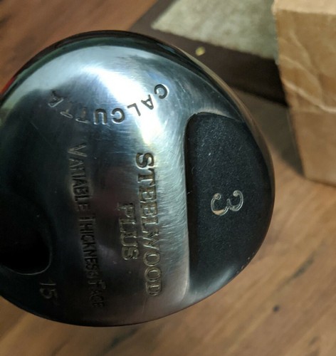 Calcutta Steelwood Plus 3 Fairway Wood 15* / RH / Regular Graphite - Picture 3 of 12