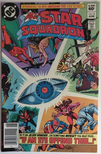 1982 ALL-STAR SQUADRON #10   -   F                    (INV9619)