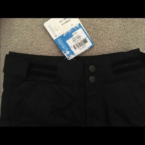 Columbia xxs snow pants Black Size 4/5 NWT - Picture 2 of 8