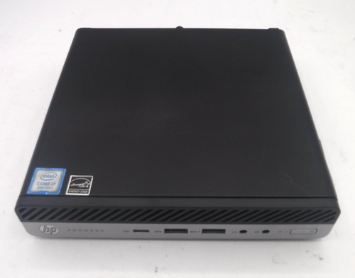 HP ProDesk 600 G4 Mini Desktop i7-8700T 2.4 GHz 12GB RAM 256GB SSD Windows 11 - Afbeelding 3 van 7