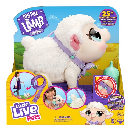 Juguetes interactivos electrónicos Little Live Pets My Walking Penguin My Pet Pig para mascotas - Imagen 10 de 37