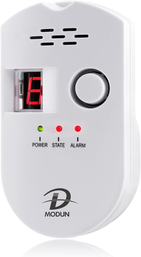 Rilevatore Di Gas, Gpl/Gas Naturale/Rilevatore Gas Di Carbone, Sensore Plug-In R - Foto 10 di 12
