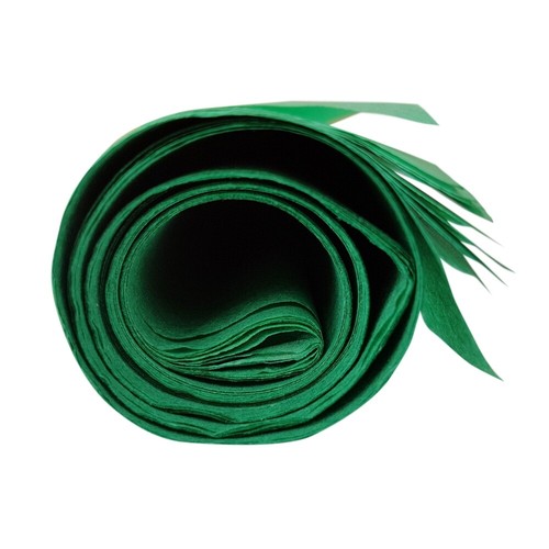 15x20" DARK GREEN TISSUE PAPER 375X500MM SOFT ACID FREE SHEETS FOR GIFT WRAPPING - Picture 4 of 4