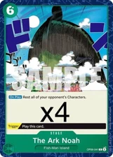 4X One Piece Card Game The Ark Noah OP06-041 Common NM