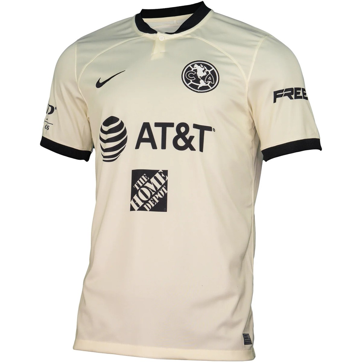 Men's Nike Black Club America 2021/22 Third Replica Jersey