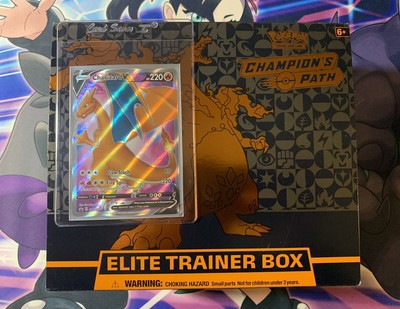 Champions Path Elite Trainer Box With Promo Charizard And ...