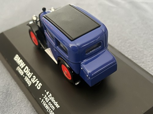 GC0470 SCHUCO / BMW DIXI 3/15 1929/1932 BLAU 1/43 - Bild 3 von 5