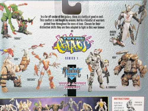 Total Chaos Dragon Blade Ultra Actionfigur Mcfarlane Toys 1996 Neu in OVP Sealed - Bild 13 von 14