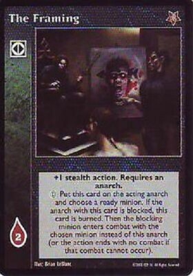 The Framing  VTES JYHAD TW Twilight Rebellion