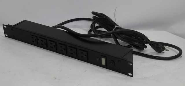 BPS RM110 SERVER GRADE SURGE PROTECTOR PDU 6 OUTLETS 15A SWITCH 125V 1875 WATTS BPS RM110 SERVER GRADE SURGE PROTECTOR PDU 6 OUTLETS 15A SWITCH 125V 1875 WATTS