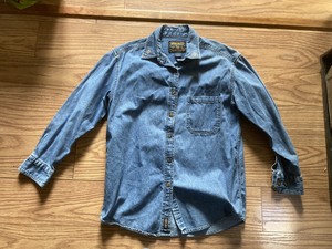 aztec denim shirt