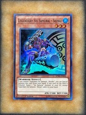 Yugioh Legendary Six Samurai - Shinai SPWA-EN044 Super Rare 1st Ed NM