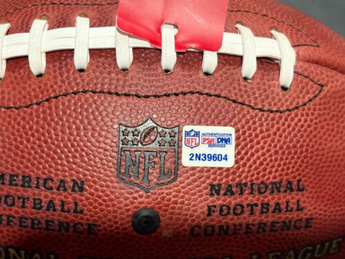Seahawks, Oilers Signed Warren Moon Authentic Game Football (PSA/DNA Authentics) - Picture 3 of 3