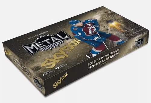 2022-23 UPPER DECK HOCKEY SKYBOX METAL UNIVERSE HOBBY BOX  