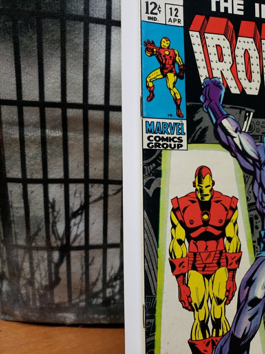 マーベル　Iron Man #12 1969 1st Controller Iron Man #12 - 1969 - Marvel Comic - 1st Appearance Of The
