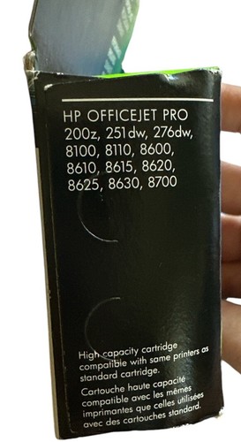 HP 950XL CZARNY ATRAMENT wkład drukarski CN045AN NOWY oryginalny styczeń 2017 - Zdjęcie 2 z 4
