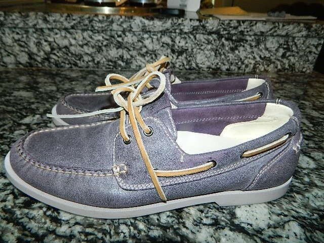 COLE HAAN C01234 NikeAir Deck Shoes Gray Men's size 10.5 M