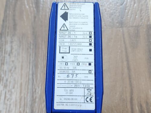 GESTRA FLOWSERVE NRGT 26-1S BOILER LEVEL TRANSMITTER NRGT 26-1 - Picture 5 of 17