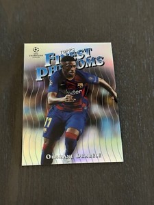 2019-20 Topps Finest UCL Finest Phenoms Insert FP-OD OUSMANE DEMBELE Soccer Card