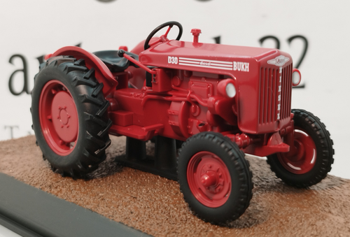Bukh D30 - 1958 Danish Tractor Toy Red Diecast 1:32 Editions Atlas - Picture 3 of 5