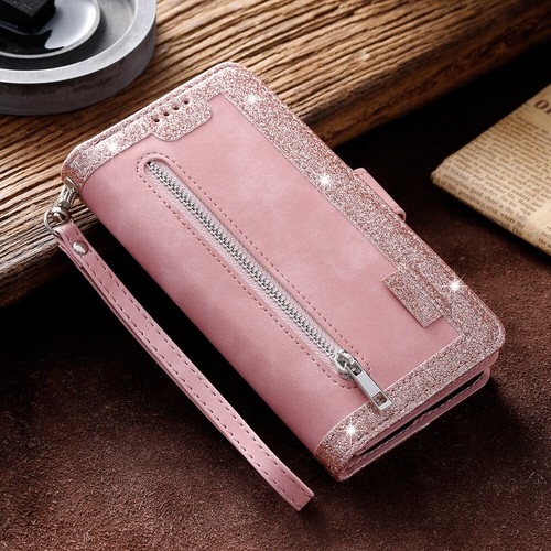 For iPhone 15 14 Pro Max 13 Retro Wallet Card Flip Leather Phone Case Slim Cover - Picture 22 of 48