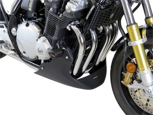 Adatto per Honda CB1100 EX 17-2021 ABS Plastica Pancia Lucida Finitura Nera di Power - Foto 4 di 5