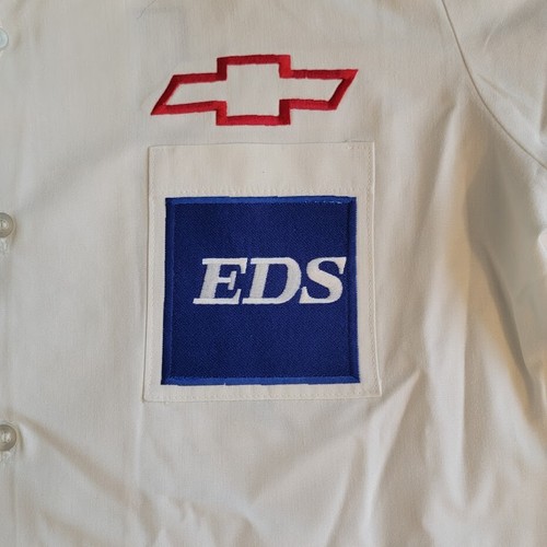 Vintage Chevy ICI/Goodyear/EDS- Randy Goss Official Pit Crew Racing Shirt - Picture 2 of 13